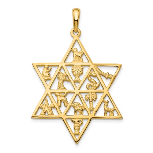14k-star-of-david-12-tribes-pendant-SolomonJeweler-Wichita-KS-CustomJewelry