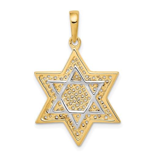 14k-w-rhodium-solid-mesh-star-of-david-charm-SolomonJeweler-Wichita-KS-CustomJewelry