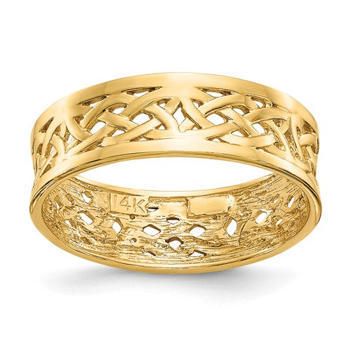 14k-polished-celtic-knot-band-SolomonJeweler-Wichita-KS-CustomJewelry