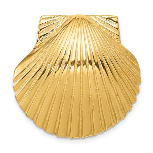 14k-fits-up-to-8mm-and-10mm-medium-scallop-shell-slide-SolomonJeweler-Wichita-KS-CustomJewelry
