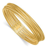 14k-5-strand-mesh-stretch-bracelet-SolomonJeweler-Wichita-KS-CustomJewelry