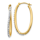 14k-diamond-fascination-diamond-dust-accent-oval-twist-hoop-earrings-SolomonJeweler-Wichita-KS-CustomJewelry