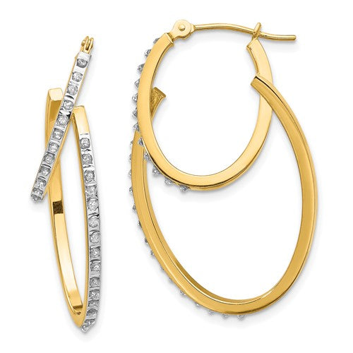 14k-diamond-fascination-dia-dust-accent-double-hoop-earrings-SolomonJeweler-Wichita-KS-CustomJewelry