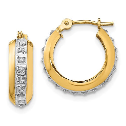 14k-diamond-fascination-daimond-dust-accent-hoop-earrings-SolomonJeweler-Wichita-KS-CustomJewelry