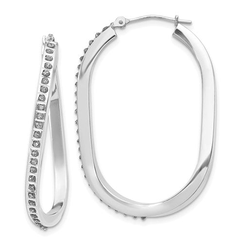 14k-wg-diamond-fascination-dia-dust-accent-oval-twist-hoop-SolomonJeweler-Wichita-KS-CustomJewelry
