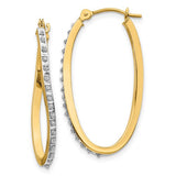 14k-diamond-fascination-diamond-dust-accent-twist-hoop-earrings-SolomonJeweler-Wichita-KS-CustomJewelry