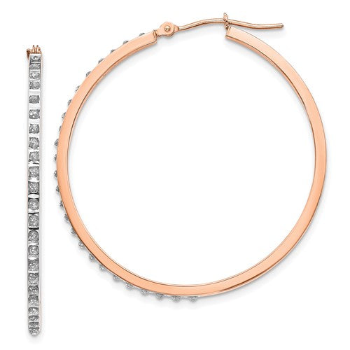 14k-rg-diamond-fascination-dia-dust-accent-hoop-earrings-SolomonJeweler-Wichita-KS-CustomJewelry
