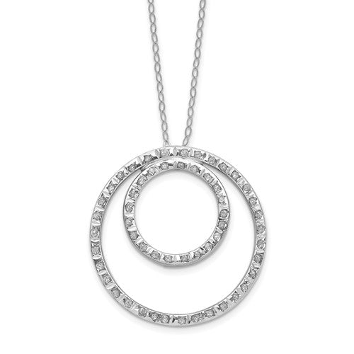 14k-wg-diamond-fascination-dia-dust-accent-double-circle-necklace-SolomonJeweler-Wichita-KS-CustomJewelry