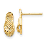 14k-flip-flop-earrings-SolomonJeweler-Wichita-KS-CustomJewelry