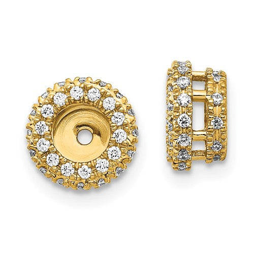14k-3-8ct-diamond-earring-jackets-SolomonJeweler-Wichita-KS-CustomJewelry