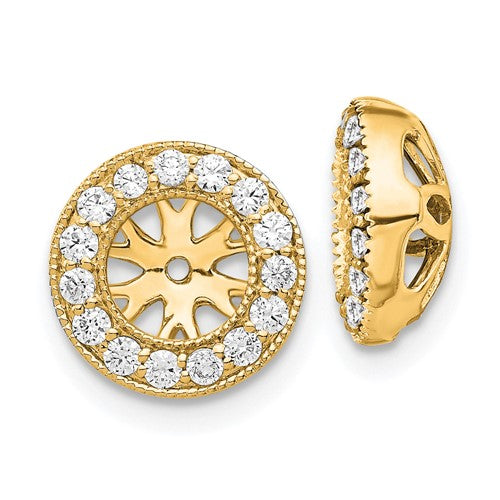 14k-1-4ct-diamond-earring-jackets-SolomonJeweler-Wichita-KS-CustomJewelry