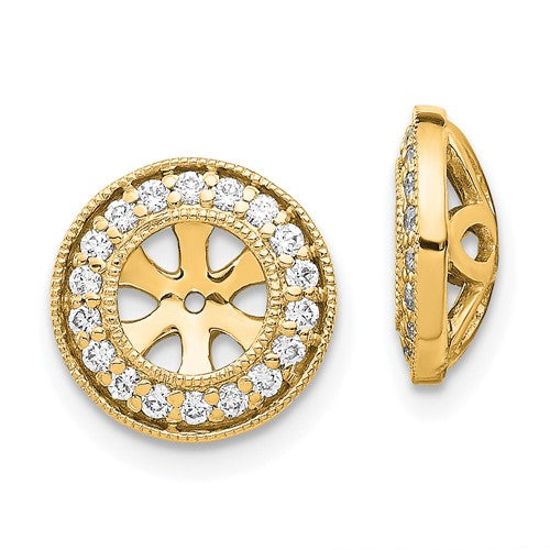 14k-1-3ct-diamond-earring-jackets-SolomonJeweler-Wichita-KS-CustomJewelry