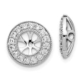 14k-white-gold-3-4ct-diamond-earring-jackets-SolomonJeweler-Wichita-KS-CustomJewelry