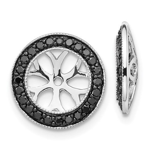 14k-white-gold-3-8ct-black-diamond-earring-jackets-SolomonJeweler-Wichita-KS-CustomJewelry