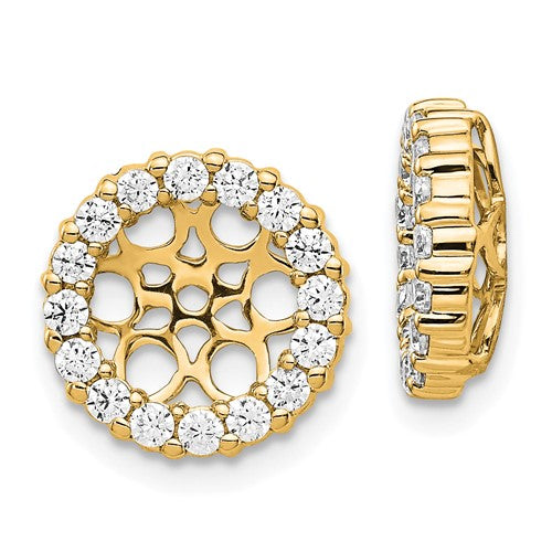 14k-diamond-earring-jackets-SolomonJeweler-Wichita-KS-CustomJewelry