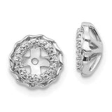 14k-white-gold-twisted-edge-diamond-earring-jackets-SolomonJeweler-Wichita-KS-CustomJewelry