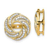 14k-yellow-gold-swirl-diamond-jacket-earrings-SolomonJeweler-Wichita-KS-CustomJewelry