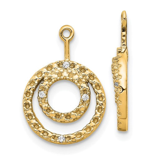 14k-double-circle-diamond-earring-jackets-SolomonJeweler-Wichita-KS-CustomJewelry
