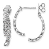 14k-white-gold-polished-diamond-front-and-back-dangle-earrings-SolomonJeweler-Wichita-KS-CustomJewelry
