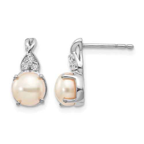 14k-white-gold-fwc-pearl-and-diamond-earrings-SolomonJeweler-Wichita-KS-CustomJewelry