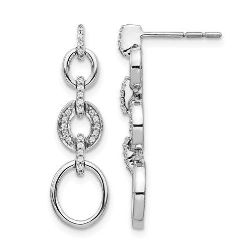 14k-white-gold-diamond-fancy-dangle-earrings-SolomonJeweler-Wichita-KS-CustomJewelry