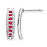 14k-white-gold-diamond-and-ruby-fancy-earrings-SolomonJeweler-Wichita-KS-CustomJewelry