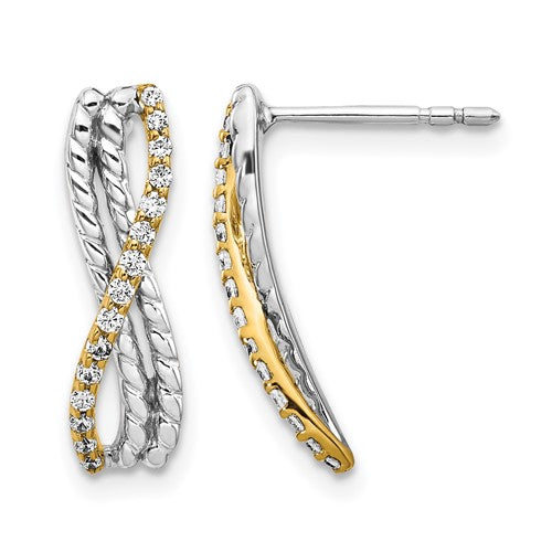 14k-two-tone-diamond-fancy-earrings-SolomonJeweler-Wichita-KS-CustomJewelry