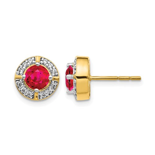 14k-diamond-and-ruby-fancy-halo-earrings-SolomonJeweler-Wichita-KS-CustomJewelry