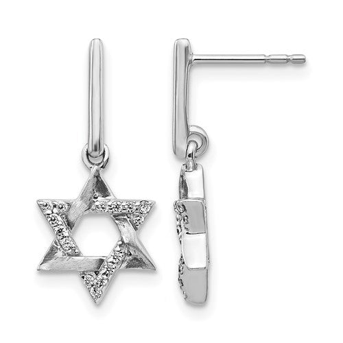 14k-white-gold-diamond-star-of-david-dangle-earrings-SolomonJeweler-Wichita-KS-CustomJewelry
