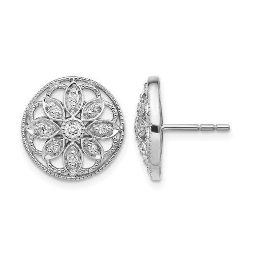14k-white-gold-diamond-fancy-floral-earrings-SolomonJeweler-Wichita-KS-CustomJewelry
