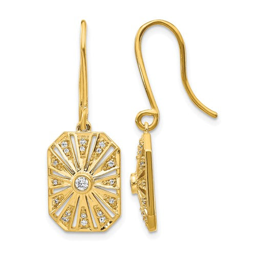 14k-diamond-vintage-earrings-SolomonJeweler-Wichita-KS-CustomJewelry