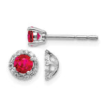14k-white-gold-diamond-and-ruby-stud-w-jacket-earrings-SolomonJeweler-Wichita-KS-CustomJewelry