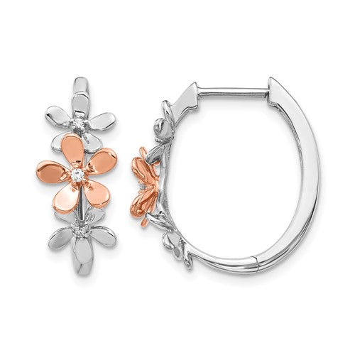 14k-rose-and-white-gold-diamond-earrings-SolomonJeweler-Wichita-KS-CustomJewelry