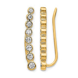 14k-diamond-graduated-ear-climber-earrings-SolomonJeweler-Wichita-KS-CustomJewelry