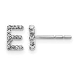 14k-white-gold-diamond-initial-e-earrings-SolomonJeweler-Wichita-KS-CustomJewelry