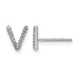 14k-white-gold-diamond-initial-v-earrings-SolomonJeweler-Wichita-KS-CustomJewelry