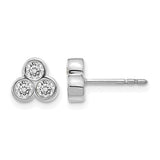 14k-white-gold-3-stone-diamond-earrings-SolomonJeweler-Wichita-KS-CustomJewelry