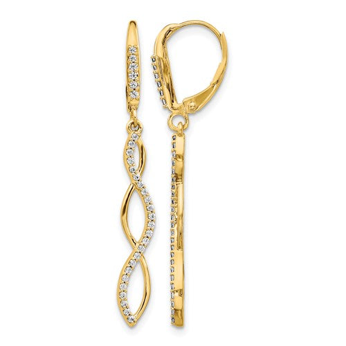 14k-diamond-leverback-earrings-SolomonJeweler-Wichita-KS-CustomJewelry