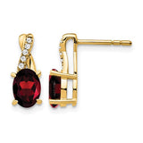 14ky-garnet-and-diamond-earrings-SolomonJeweler-Wichita-KS-CustomJewelry