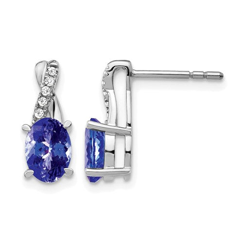 14k-white-gold-tanzanite-and-diamond-earrings-SolomonJeweler-Wichita-KS-CustomJewelry