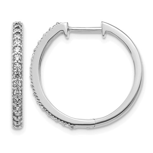 14k-white-gold-diamond-milgrain-hinged-hoop-earrings-SolomonJeweler-Wichita-KS-CustomJewelry