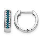 14k-white-gold-blue-and-white-diamond-hinged-hoop-earrings-SolomonJeweler-Wichita-KS-CustomJewelry