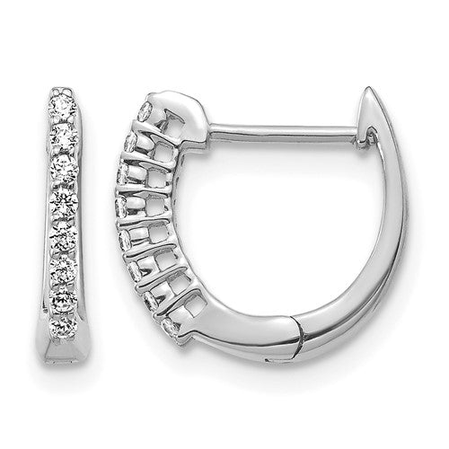 14k-white-gold-polished-diamond-hinged-hoop-earrings-SolomonJeweler-Wichita-KS-CustomJewelry