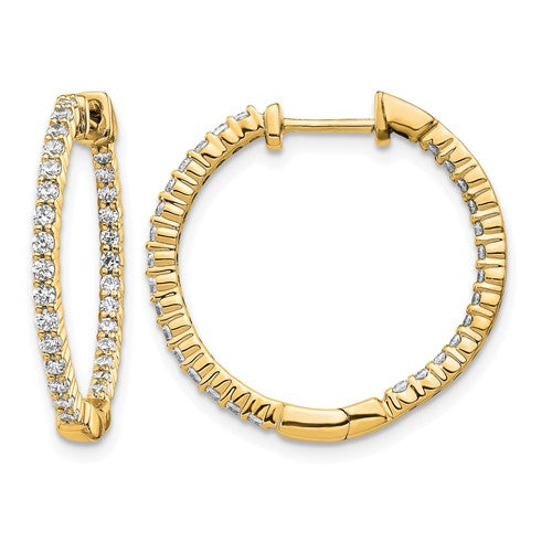 14k-gold-polished-diamond-in-out-hinged-hoop-earrings-SolomonJeweler-Wichita-KS-CustomJewelry
