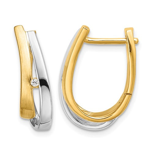 14k-yellow-gold-with-white-rhodium-diamond-hinged-hoop-earrings-SolomonJeweler-Wichita-KS-CustomJewelry