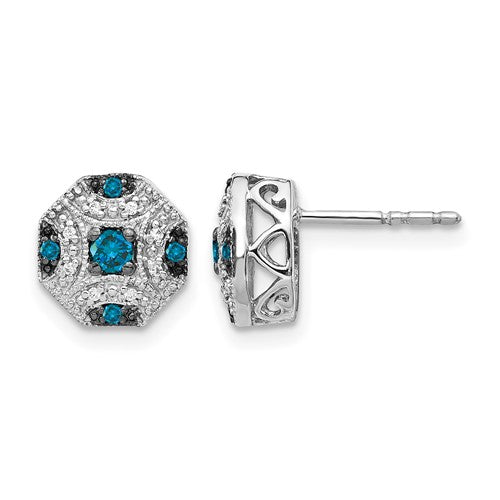 14k-white-gold-fancy-white-and-blue-diamond-post-earrings-SolomonJeweler-Wichita-KS-CustomJewelry