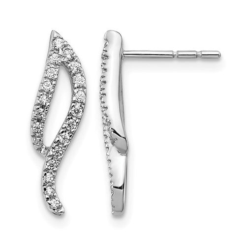 14k-white-gold-diamond-wave-post-earrings-SolomonJeweler-Wichita-KS-CustomJewelry
