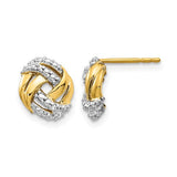 14k-diamond-w-rhodium-accents-round-post-earrings-SolomonJeweler-Wichita-KS-CustomJewelry