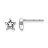 14k-white-gold-diamond-star-post-earrings-SolomonJeweler-Wichita-KS-CustomJewelry