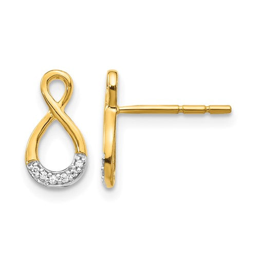 14k-and-rhodium-diamond-twisted-post-earrings-SolomonJeweler-Wichita-KS-CustomJewelry